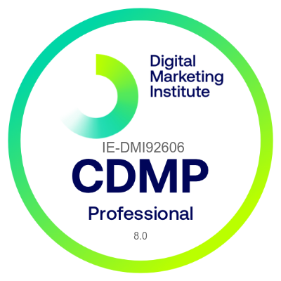 Certified Digital Marketing Professional (CDMP) badge