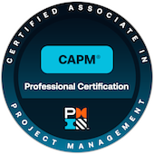 Certified Associate in Project Management (CAPM) badge